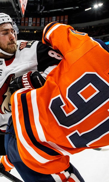 Stepan scores in overtime, Coyotes beat Oilers 3-2